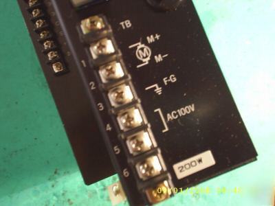 Tamagawa dc servo drive tdm driver AU3610N200 year 2002