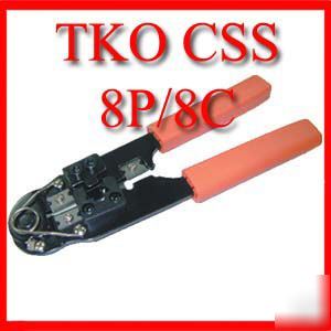 8P / 8C modular crimp tool for RJ45 plug