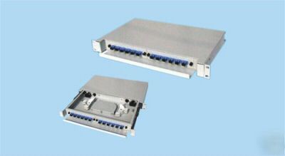 New universal fiber optic patch panel/ 1U-12PORT