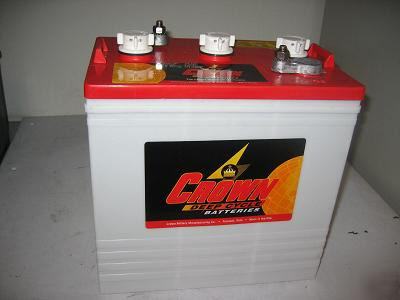 6 volt 225AH flooded deep cycle solar battery by crown