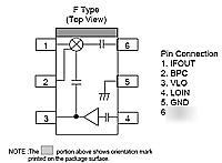 NJG1553BF 1.9GHZ band gaasfet rf mixer mmic njr 100PC