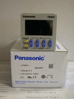 Panasonic LT4H--DC24V ATL5111 digitaltimer w reset stop