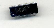 74F32PC 14 pin dip ic quad 2-input or gate lot of 25