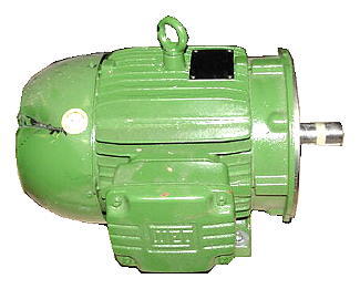 Weg 5 hp electric motor 208-230/460V 3 phase (100823)