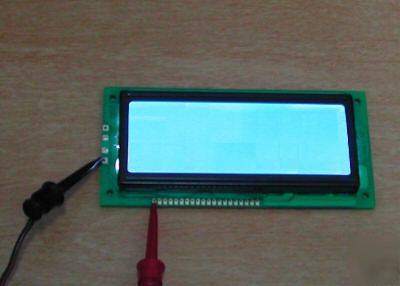 New 192064 192X64 standard lcd module, blue-white