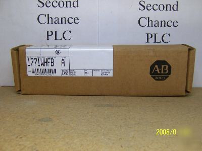 New in box 1771-whfb allen bradley 1771WHFB a-2