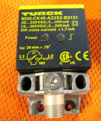 New turck NI2-CK40-AZ3X2-B3131 sensor NI2CK40AZ3X2B3131