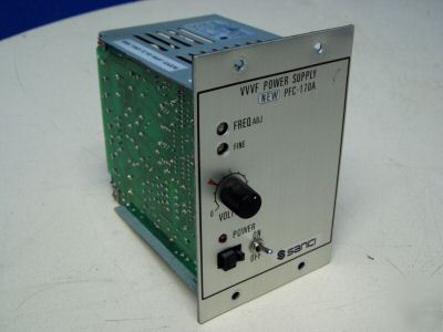 Sanki vvvf power supply m/n: pfc-170A - used