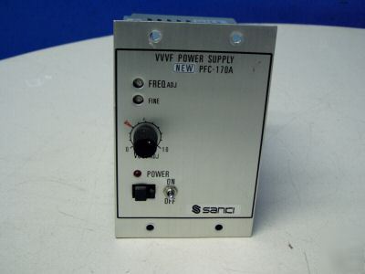 Sanki vvvf power supply m/n: pfc-170A - used