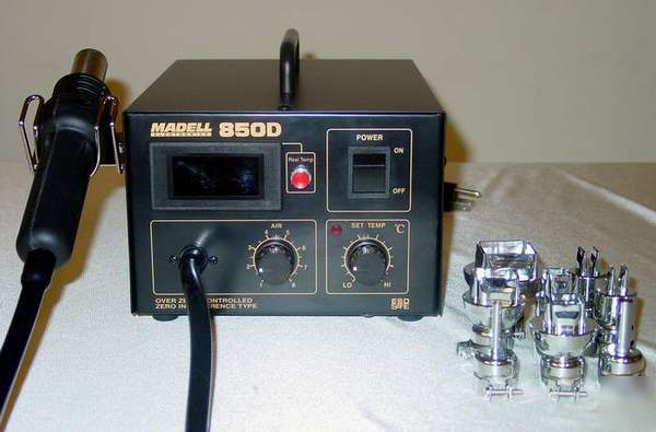 Smt/smd/hot air soldering rework station,850D