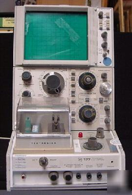 Tektronix 577 curve tracer with 177 test fixture