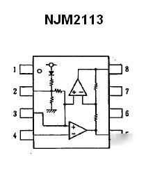 NJM2113 - low-voltage audio amplifier smt kit