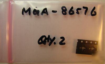 New agilent 1.5-8GHZ low noise mmic, mga-86576, , qty.2