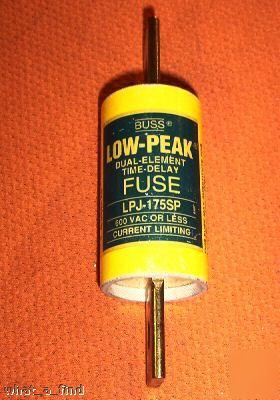 New buss low peak lpj-175SP fuse LPJ175SP lpj 175 nnb