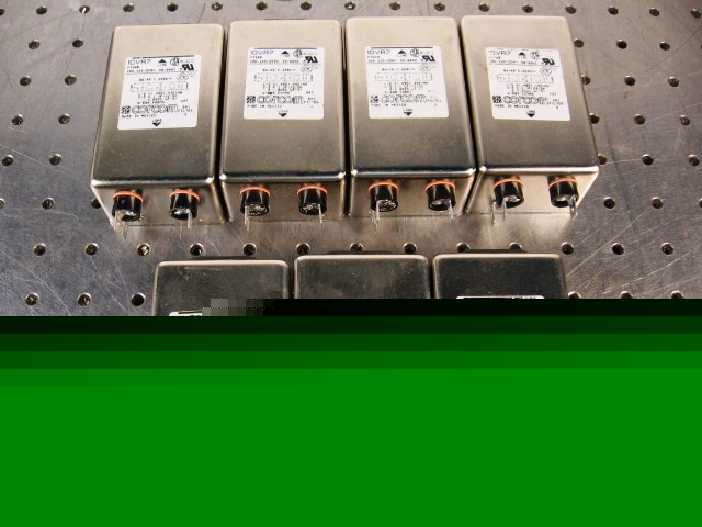 A37141 lot of (7) corcom 10VR7 filters