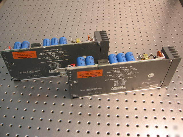 G33701 two lambda lfs-44-12 regulated power supplies