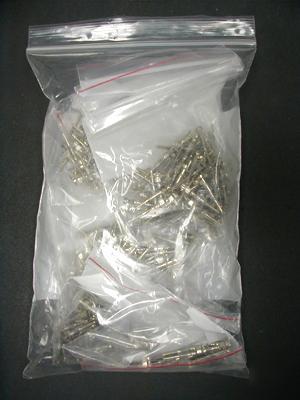 Tyco electronics crimp pin contact 66602-1 lot 540