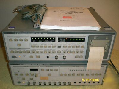 Anritsu DS3 transmission analyzer ME462B w/ opt. 011