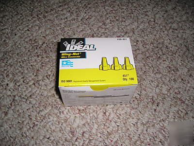 Ideal wing nut - 100 yellow - #30-451