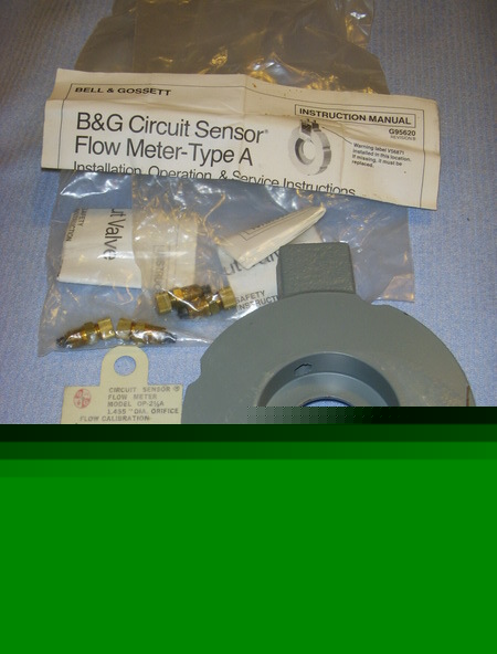 B&g circuit sensor flow meter typ a bell gossett 117050