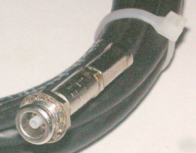 Lemo, k-loc connectors w/ 5' of rg-58 c/u coax (6)