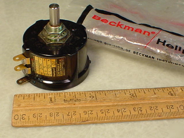 Precision multiturn helipot 10K potentiometer nos