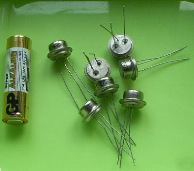 Silicon npn transistor 2T602A,b (ussr-1970TH). lot of 7