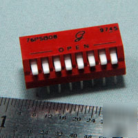 8 way ra 16 pin dip switch qty 2 ................. SW01