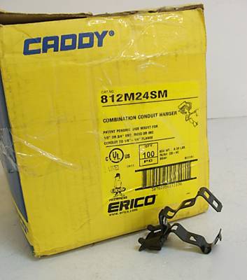 Case 100 caddy flange mount conduit hangers 812M24SM