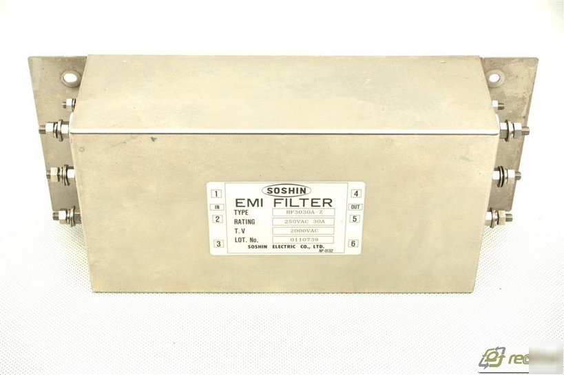 HF3030A-z soshin emi line filter 250V 30A 3 phase