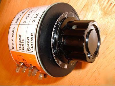 New variable auto-transformer 0.5A (open style) 