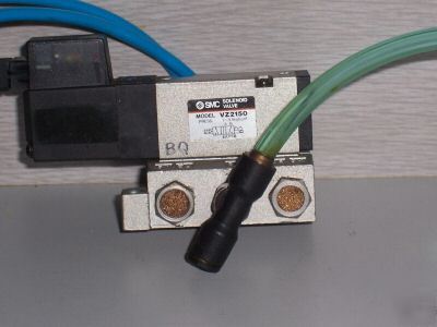 Smc solenoid air/vacuum valve model VZ2150, 24VDC qty 4