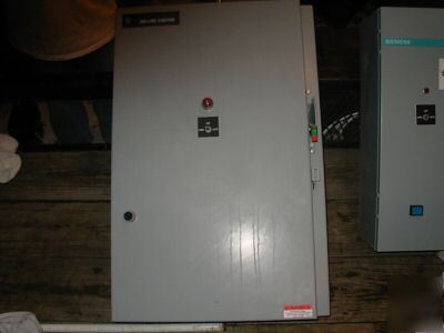  ge motor starter / disconnect enclosure -used