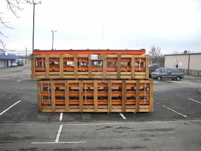 New 100 ft rapistan dematic assembly shuttle conveyor 