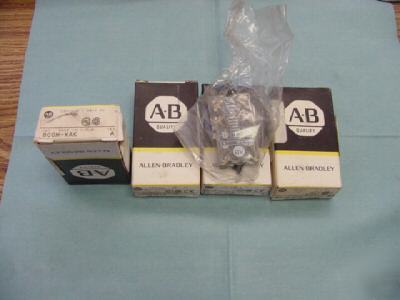 New lot of allen bradley 800M-xak contact block,4. <