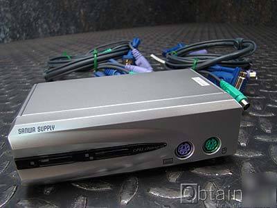 Sanwa supply sw-KVM2T, pc / cpu automatic 2:1 switch