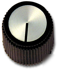 Control panel knob 428 black gloss d-shaft knobs 25 pc.