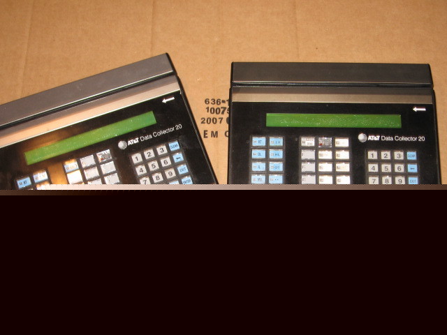 Lot of 2 linx data terminals vii-5 set