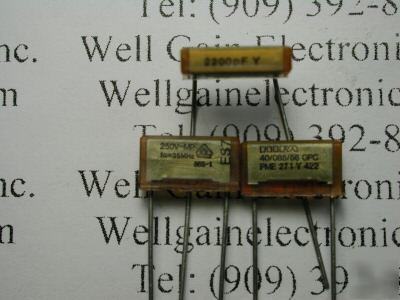 Lot rifa PME271Y 422 2200PF 250V fo=35MHZ mp capacitor
