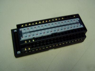 Mitsubishi sink input terminal board m/n: A6TBX70