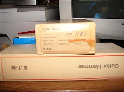 New cutler hammer limit switch E50AS3 lot of 2 in boxes