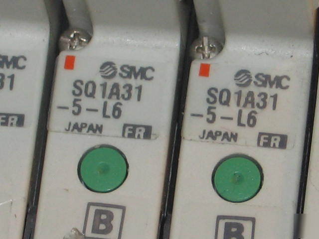 New smc EX140 serial unit & valves SQ1A31-5-L6 din rail
