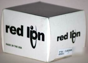 Red lion controls cub 2 panel meter pt# CUB20000