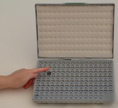 Smt 0603 capacitor kit w/ enclosure 99 values 99VX50PC