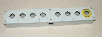 Hoffman 8 hole push button enclosure e-8PB