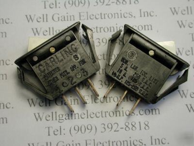 New carling TA202-twb rocker power switch spdt 10A125V 