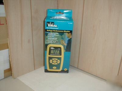 New ideal 61-830 voltage performance monitor with case
