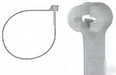 Ty-rap t&b TY29M-6 pk/ 500 30IN blue cable ties 