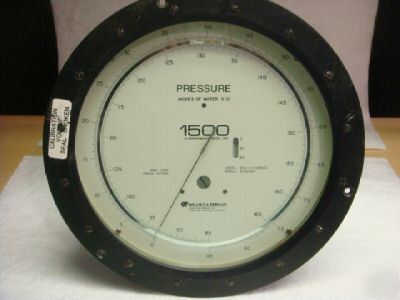 Wallace & tiernan pennwalt 0-16500 in. of water gauge