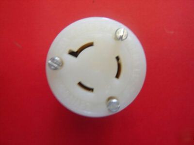 1 unit leviton locking connector 20A 480V L12-20 2383